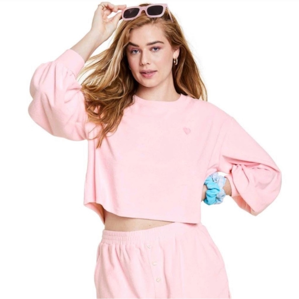 Stoney Clover Lane X Target cropped long sleeve